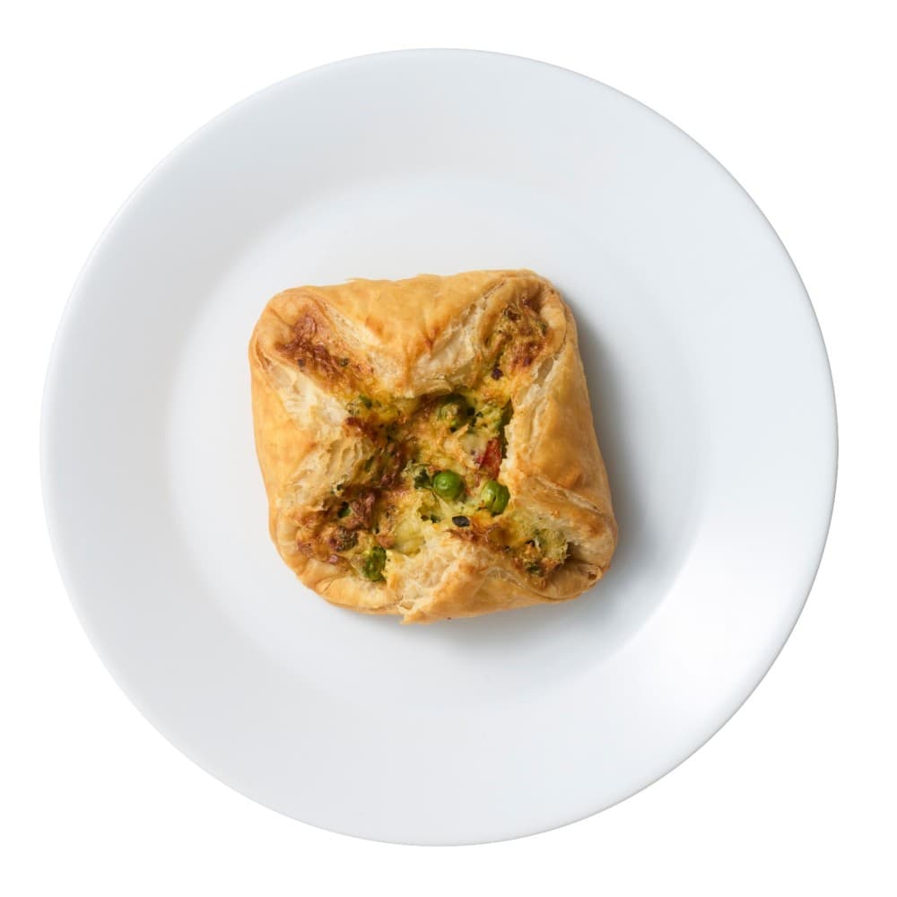 チーズと野菜のキッシュ風デニッシュ