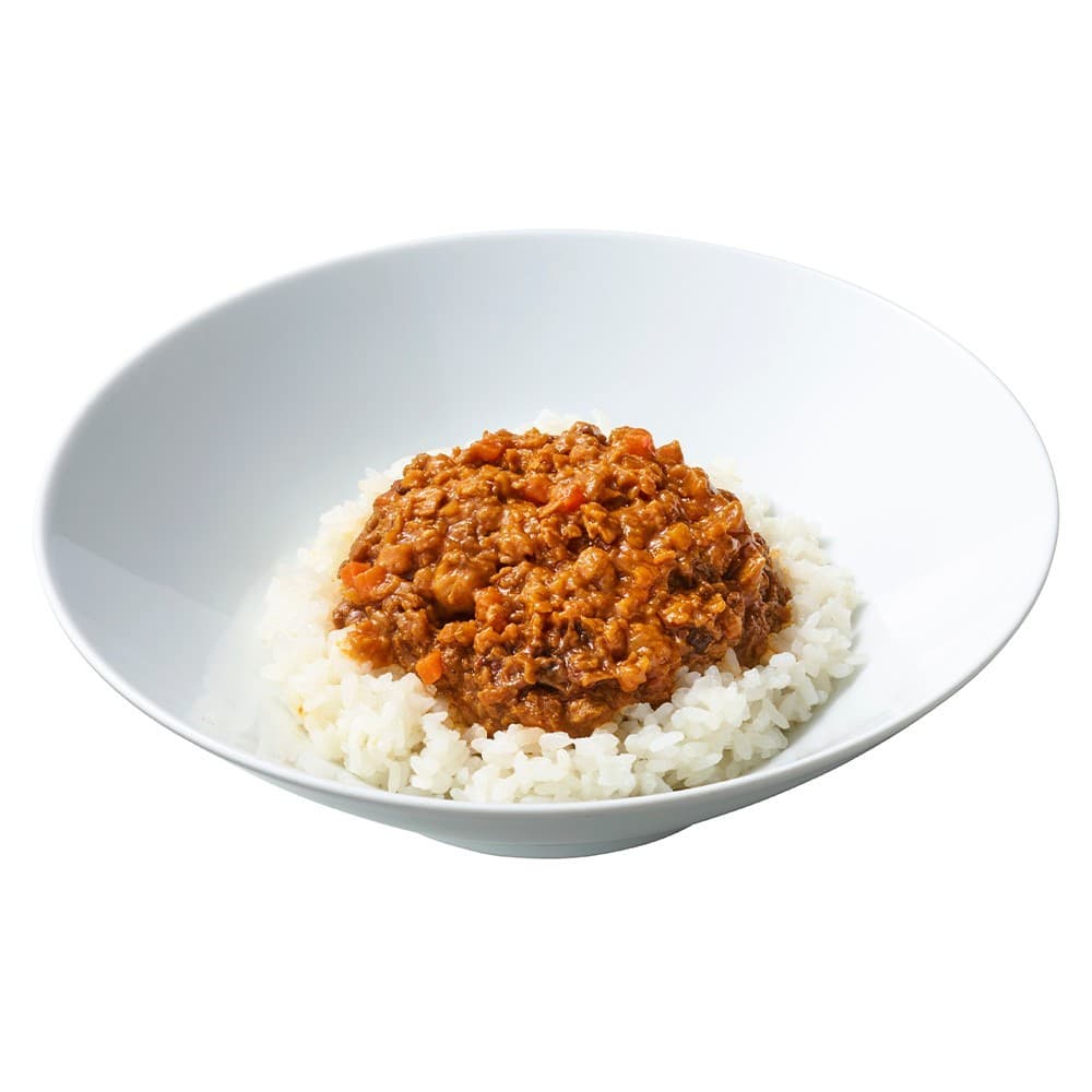 キーマカレー丼