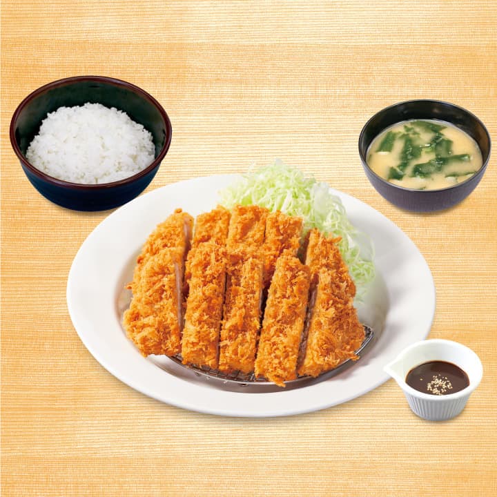 Double Miso Pork Loin Katsu Set Meal