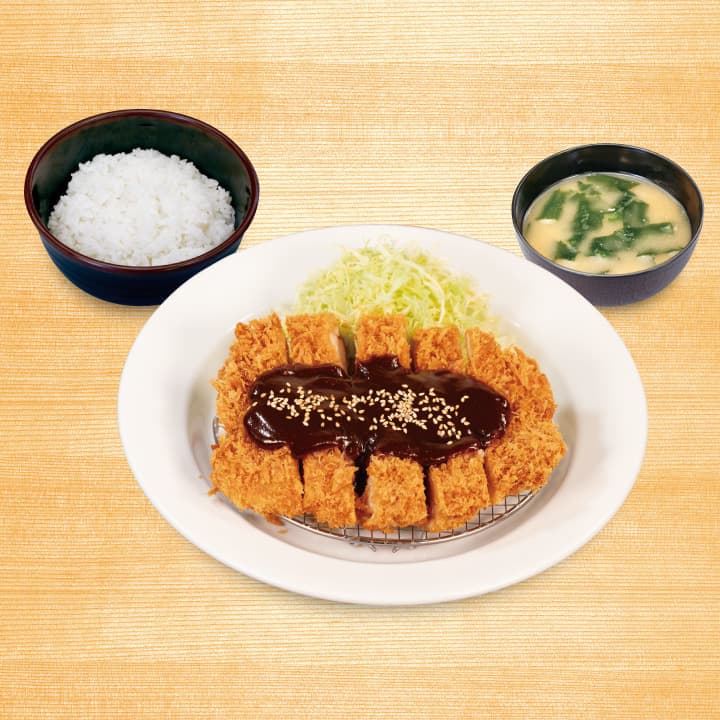 Miso Jumbo Chicken Katsu Set Meal