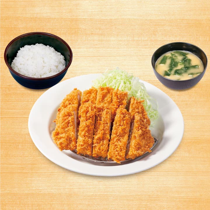 Double Pork Loin Katsu Set Meal