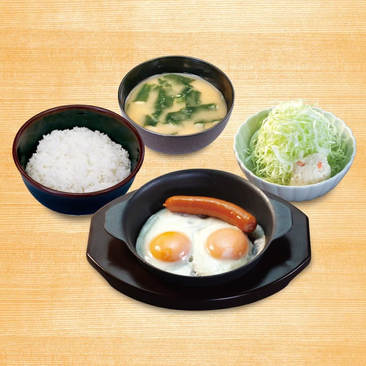 Value Breakfast Sausage & Egg Set Meal (No Side Dish)