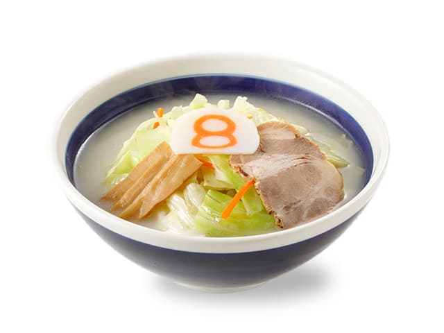 ราเมนผักชามเล็ก (ซุปเกลือ) (เส้น 1/2)