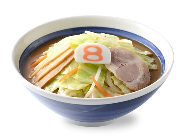 ราเมนผัก (ซุปมิโซะ)
