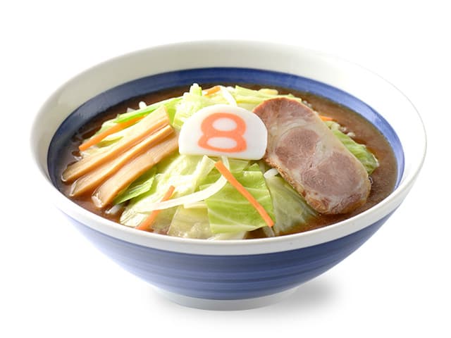 ราเมนผัก (ซุปโชยุ)