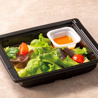 グリーンミックスサラダ ~にんじんドレッシング