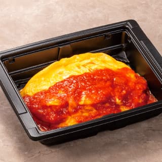 特製ケチャップのオムライス