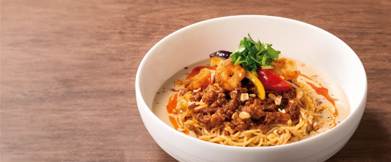 アジアン冷やし豆乳担々麺