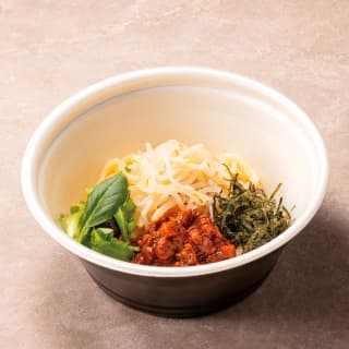 肉味噌和えうどん ~太白胡麻油使用