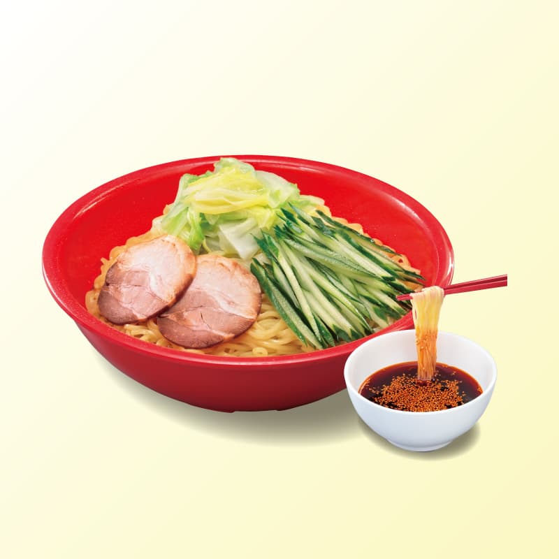 Tsukemen apimentado estilo Hiroshima
