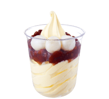 Crown Vanilla Shiratama Cream Zenzai