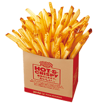 Rich Buttered Potato Fries