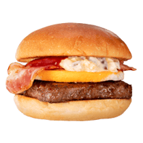 Wendy's Bacon Egg Burger