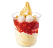 Crown Vanilla Happy Strawberry Parfait