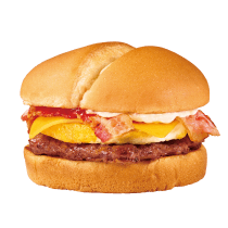 Egg & Bacon Cheese Beef Burger