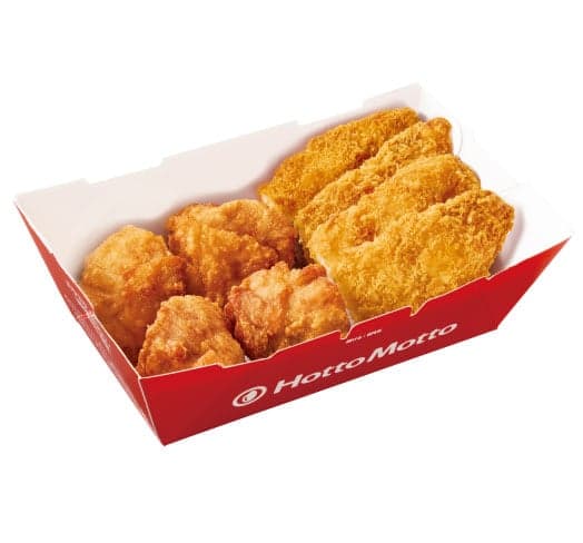 白身フライ&チキンBOX
