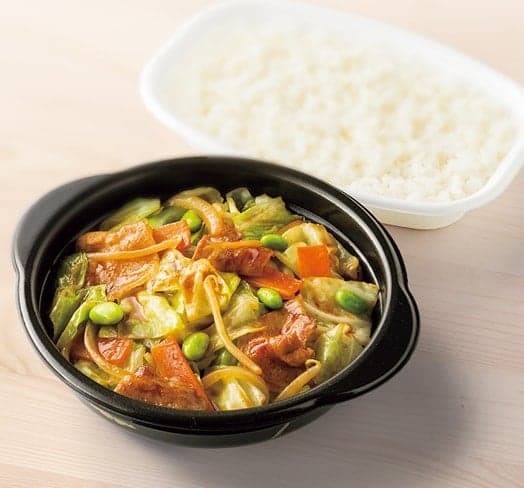 肉野菜炒め弁当