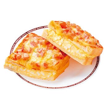 Loaded Egg Pizza Toast