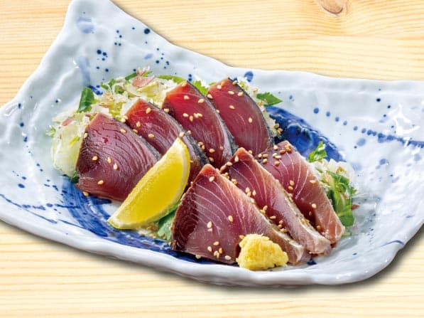 焼津産藁薫かつおのたたき