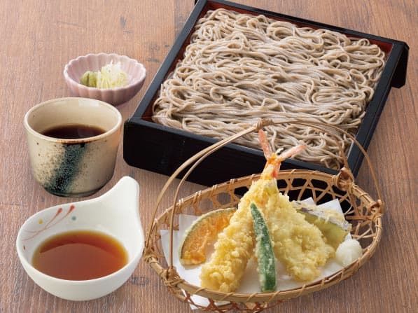 海老天せいろそば
