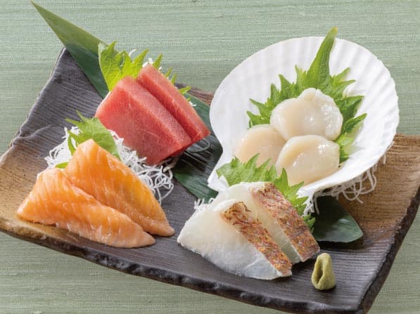 刺身四種盛り合わせ