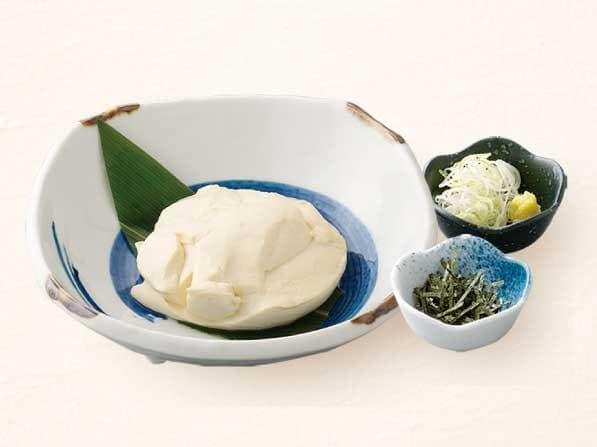 自家製おぼろ豆富