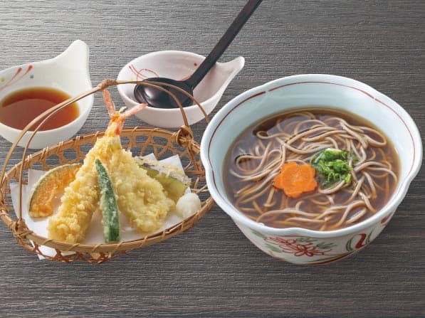 Shrimp Tempura Soba (Warm)
