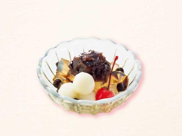 <お得なミニデザートセット>ミニあんみつ