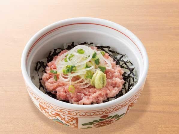 小ねぎとろ丼