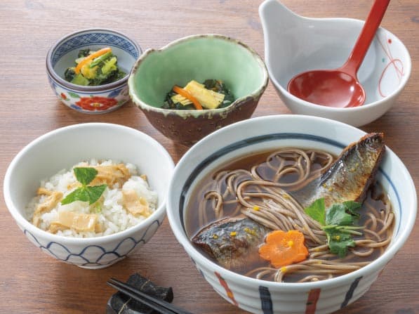 特製 旨炊きにしんそば定食