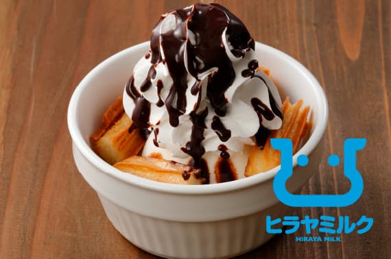 Schoko-Parfait mit Churros