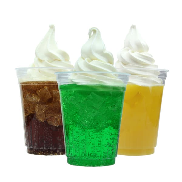 Assortiment de boissons float