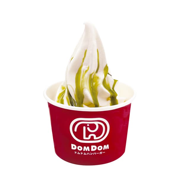 Sundae au thé vert matcha
