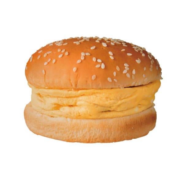 Burger à l'omelette épaisse maison