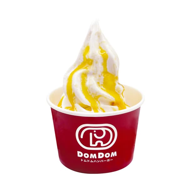 Sundae à la mangue
