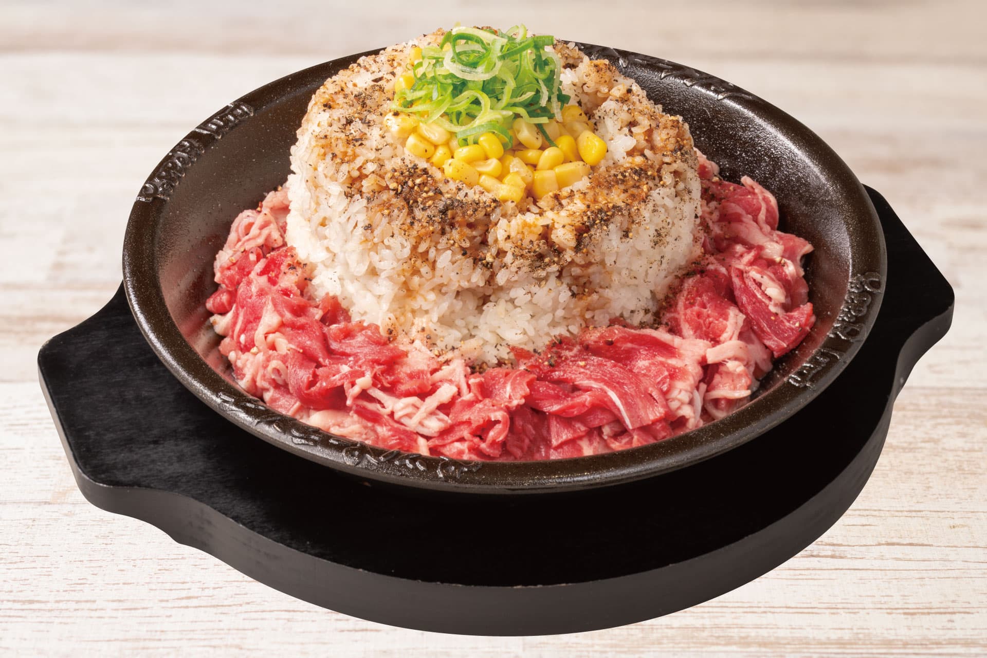 Arroz con carne y pimienta MEGA