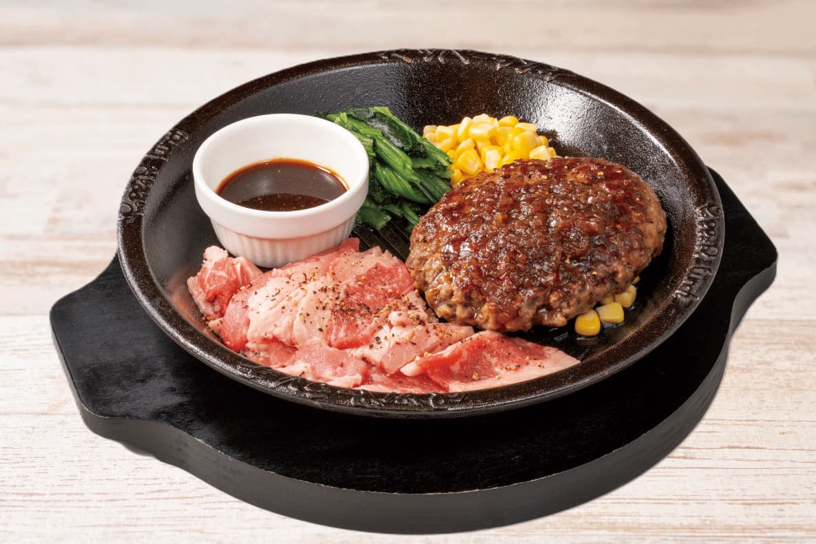 ¡NUEVO! Ternera kalbi y hamburguesa gruesa