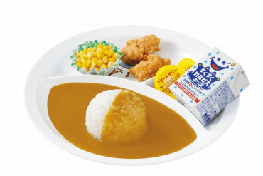 お子さまカレー フライドチキン