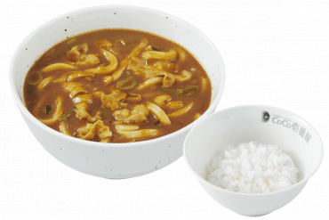 カレーうどん(ライス付)