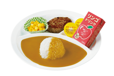 お子さまカレー ハンバーグ