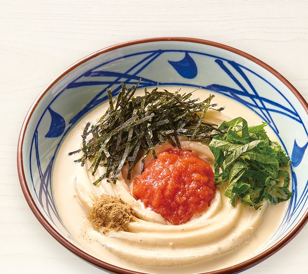 Chilled Mentaiko Cream Udon