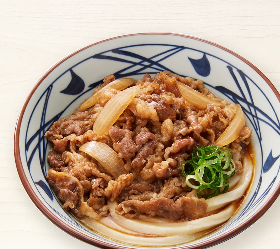焼きたて肉ぶっかけうどん